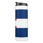Thermische Tumbler met vlag van Colorado State, US Thermosbeker (Geroteerd rechts)