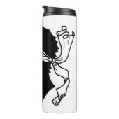 Thermische Tumbler met vlag van Corsica Thermosbeker (Geroteerd rechts)