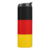 Thermische Tumbler met vlag van Duitsland Thermosbeker (Gedraaid links)