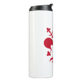 Thermische Tumbler met vlag van Florence Thermosbeker (Gedraaid links)