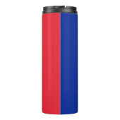 Thermische Tumbler met vlag van Frankrijk Thermosbeker (Achterkant)