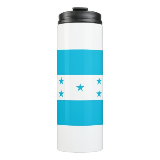 Thermische Tumbler met vlag van Honduras Thermosbeker (Voorkant)