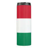 Thermische Tumbler met vlag van Hongarije Thermosbeker (Achterkant)