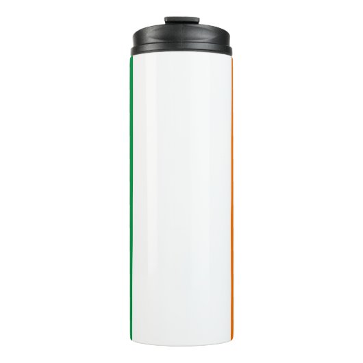 Thermische Tumbler met vlag van Ierland Thermosbeker (Voorkant)
