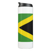 Thermische Tumbler met vlag van Jamaica Thermosbeker (Geroteerd rechts)