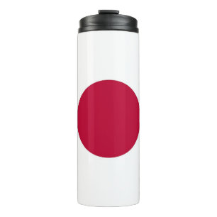 Thermische Tumbler met vlag van Japan Thermosbeker