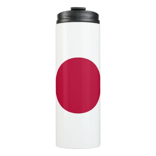 Thermische Tumbler met vlag van Japan Thermosbeker (Voorkant)
