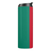 Thermische Tumbler met vlag van Kameroen Thermosbeker (Gedraaid links)