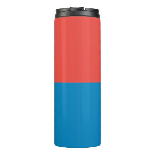 Thermische Tumbler met vlag van Kansas City Thermosbeker (Achterkant)