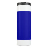 Thermische Tumbler met vlag van Kansas, Verenigde  Thermosbeker (Achterkant)