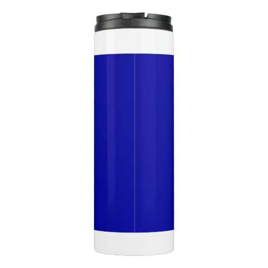 Thermische Tumbler met vlag van Michigan, Verenigd Thermosbeker (Achterkant)