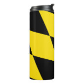 Thermische Tumbler met vlag van München, Duitsland Thermosbeker (Gedraaid links)