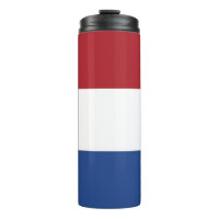 Thermische Tumbler met vlag van Nederland