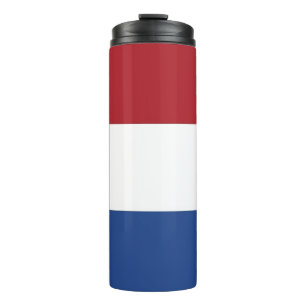 Thermische Tumbler met vlag van Nederland Thermosbeker