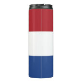 Thermische Tumbler met vlag van Nederland Thermosbeker (Achterkant)