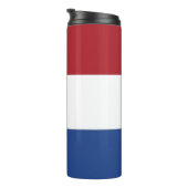 Thermische Tumbler met vlag van Nederland Thermosbeker (Geroteerd rechts)