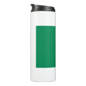 Thermische Tumbler met vlag van Nigeria Thermosbeker (Geroteerd rechts)