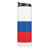 Thermische Tumbler met vlag van Slowakije Thermosbeker (Geroteerd rechts)