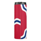 Thermische Tumbler met vlag van St. Louis Thermosbeker (Achterkant)