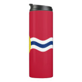 Thermische Tumbler met vlag van St. Louis Thermosbeker (Geroteerd rechts)