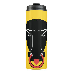 Thermische tumbler met vlag van Uri, Zwitserland Thermosbeker