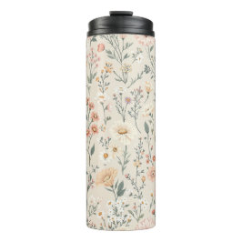 Thermische Tumbler met Wildflowers Thermosbeker