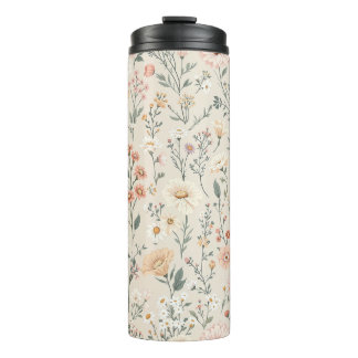 Thermische Tumbler met Wildflowers Thermosbeker