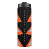 Thermische tumbler met zig Zag patroon Thermosbeker (Voorkant)