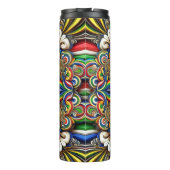 Thermische Tumbler met Zuid-Afrikaanse kleuren Thermosbeker (Achterkant)
