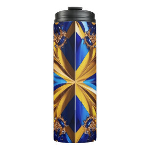 Thermische Tumbler met Zweden Kleuren Thermosbeker
