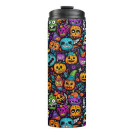 Thermische Tumbler-monsters Thermosbeker