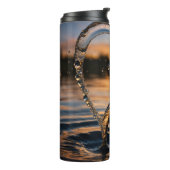 Thermische Tumbler ontwerp Thermosbeker (Gedraaid links)