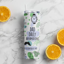 Thermische Tumbler Papa's dagelijkse bevestiging G