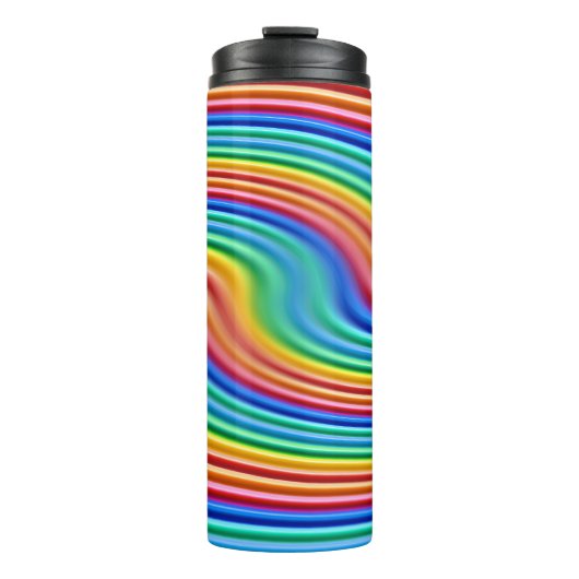 Thermische Tumbler Rainbow Pride Thermosbeker (Voorkant)