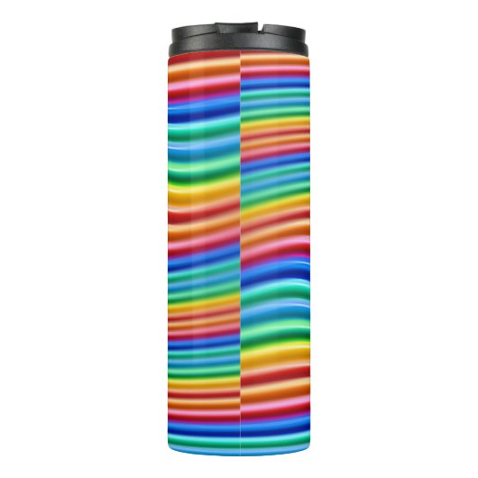 Thermische Tumbler Rainbow Pride Thermosbeker (Achterkant)