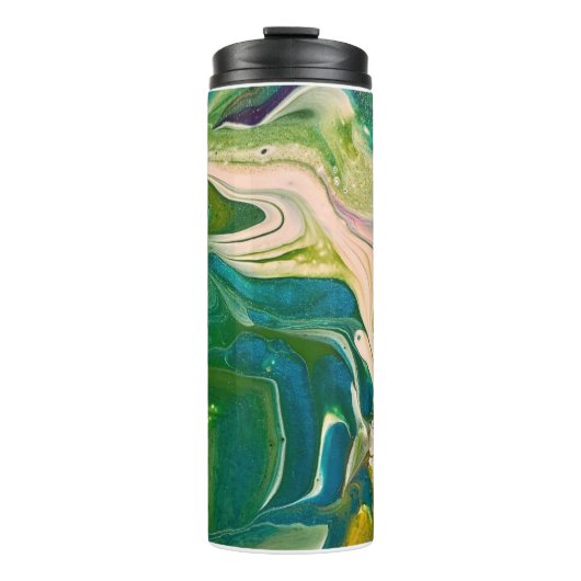 Thermische Tumbler - River of Paint Thermosbeker (Voorkant)