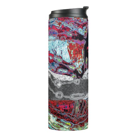 Thermische Tumbler – Strata Pulse Thermosbeker (Gedraaid links)