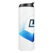 Thermische Tumbler Thermosbeker (Gedraaid links)