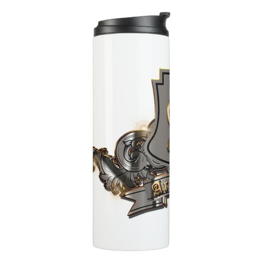 Thermische Tumbler Thermosbeker (Gedraaid links)