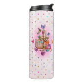 Thermische Tumbler Thermosbeker (Gedraaid links)