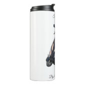 Thermische tumbler thermosbeker (Gedraaid links)