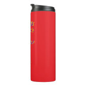 Thermische Tumbler Thermosbeker (Geroteerd rechts)
