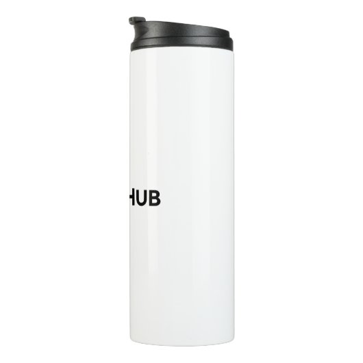 Thermische tumbler thermosbeker (Geroteerd rechts)