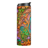 Thermische Tumbler Thermosbeker (Gedraaid links)