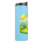 Thermische Tumbler Thermosbeker (Gedraaid links)
