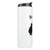 -Thermische Tumbler Thermosbeker (Gedraaid links)