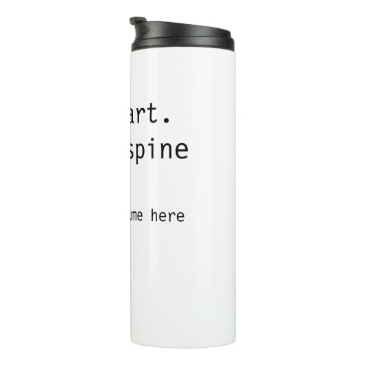Thermische Tumbler Thermosbeker (Geroteerd rechts)