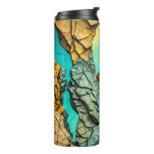 Thermische Tumbler Thermosbeker (Gedraaid links)
