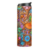 Thermische Tumbler Thermosbeker (Gedraaid links)