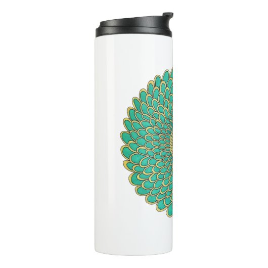 Thermische tumbler  thermosbeker (Gedraaid links)